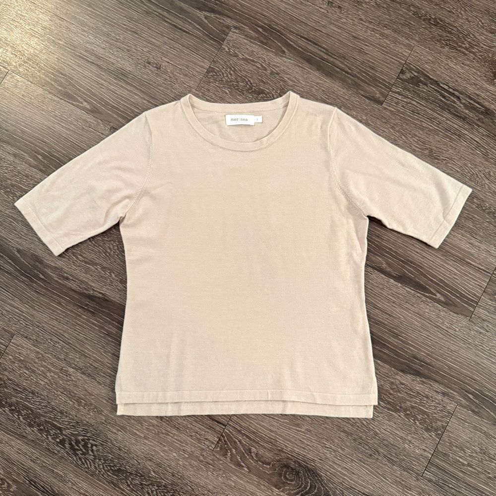 Mersea Short Sleeve Sweater